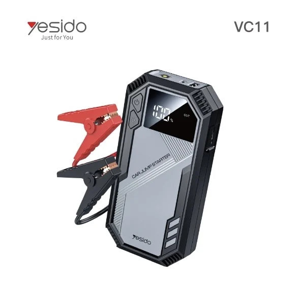 YESIDO CAR JUMP STARTER 800A PEAK CURRENT VC11