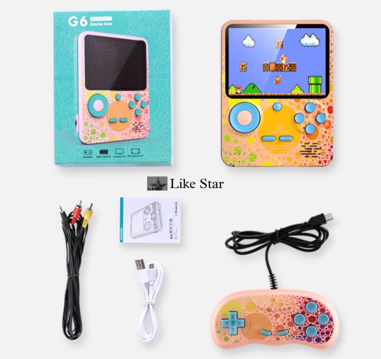 値下げ!GAMEBOX　G6　ゲーム機☆程度は良いですよ! Game box G6