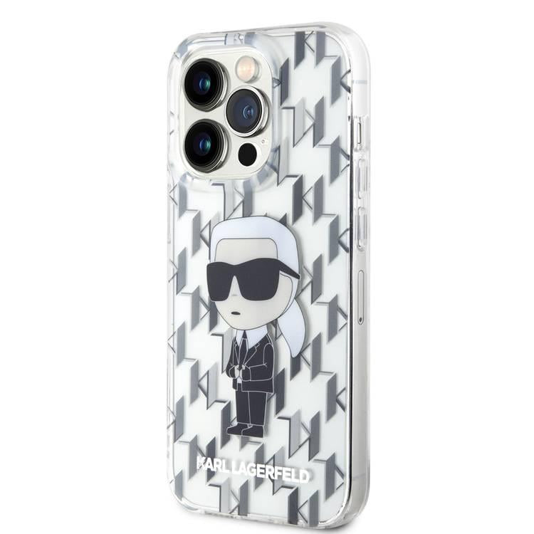 Karl Lagerfeld Monogram hard case iphone 15 series