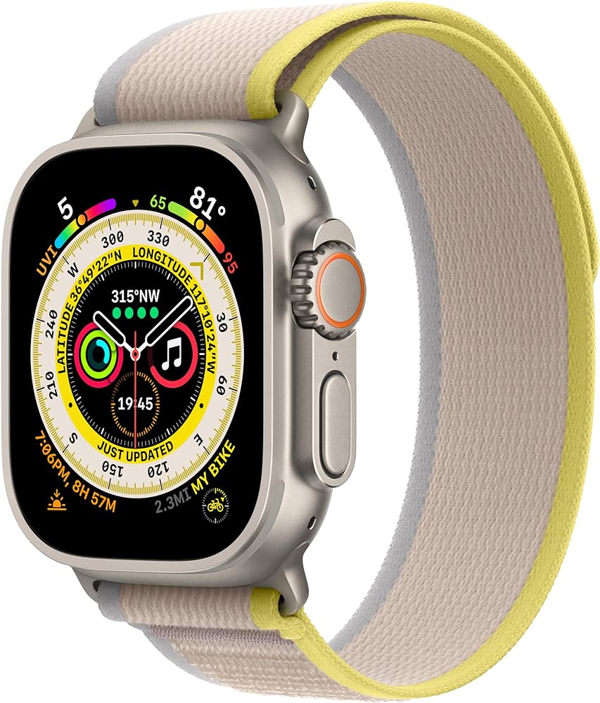 Apple Original band yellow/beige trail loop medium/Large apple watch ultra 49mm