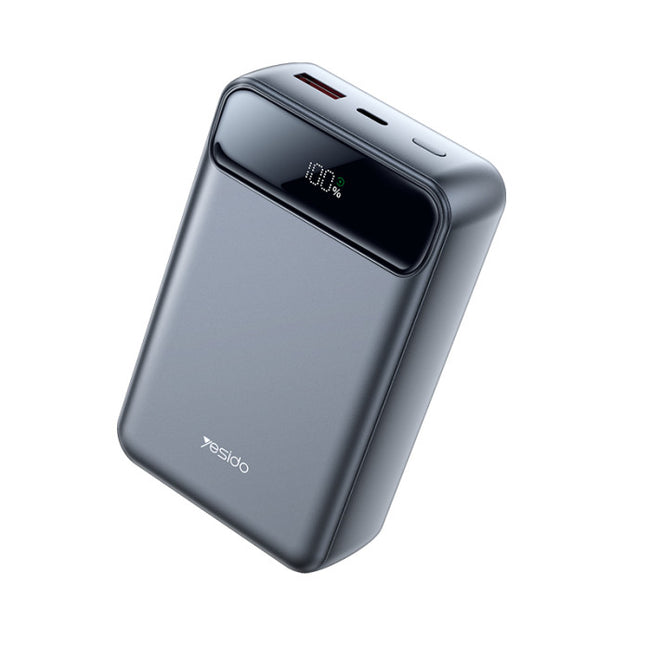 YESIDO POWER BANK LED DIGITAL DISPLAY SUPPORT PD/QC2.0/3.0/FCP/PS/AFC PROTOCOL 15W WIRELESS OUTPUT YP50