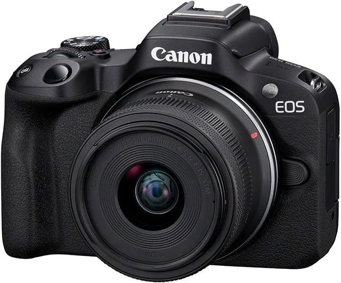 Canon EOS R50 RF-S 18-45mm F4.5-6.3 IS STM/RF-S 55-210mm F5-7.1 IS STM Twin kit