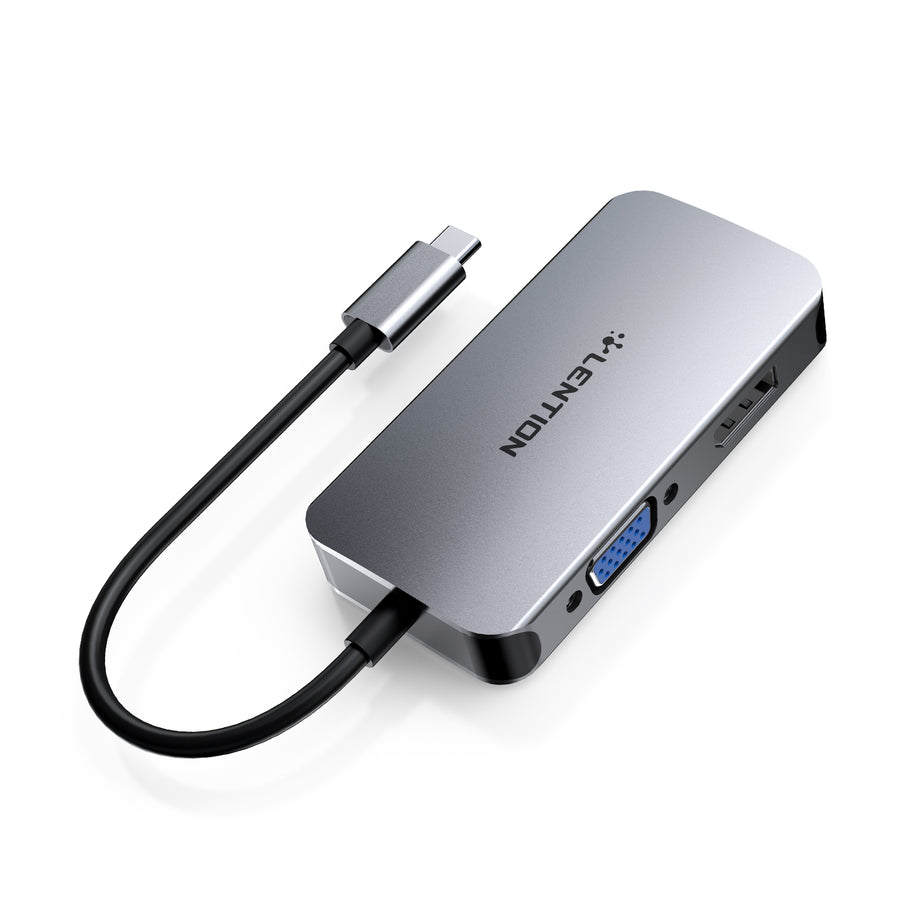 LENTION USB C DIGITAL AV MULTIPORT ADAPTER CE54