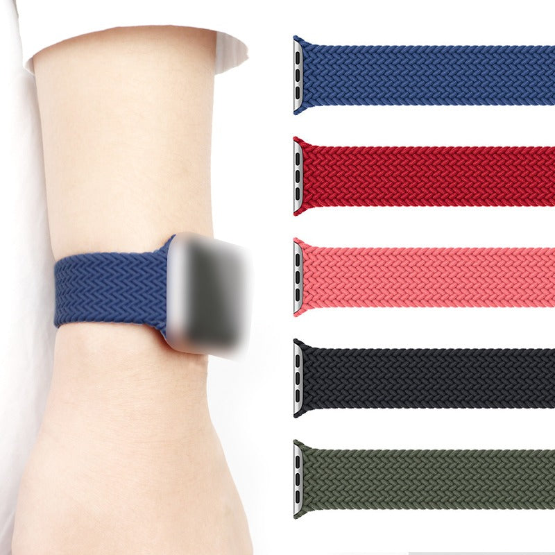 APPLE BAND WOVEN SINGLE LOOP STRAO