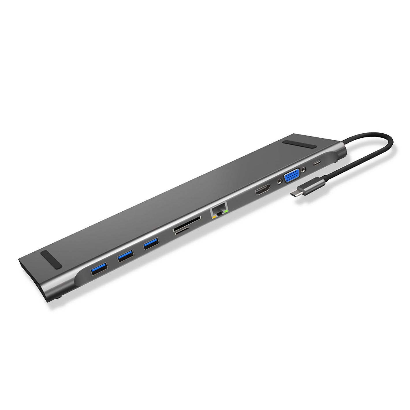 USB C ULTRA SLIM DOCK 10 PORT 6204