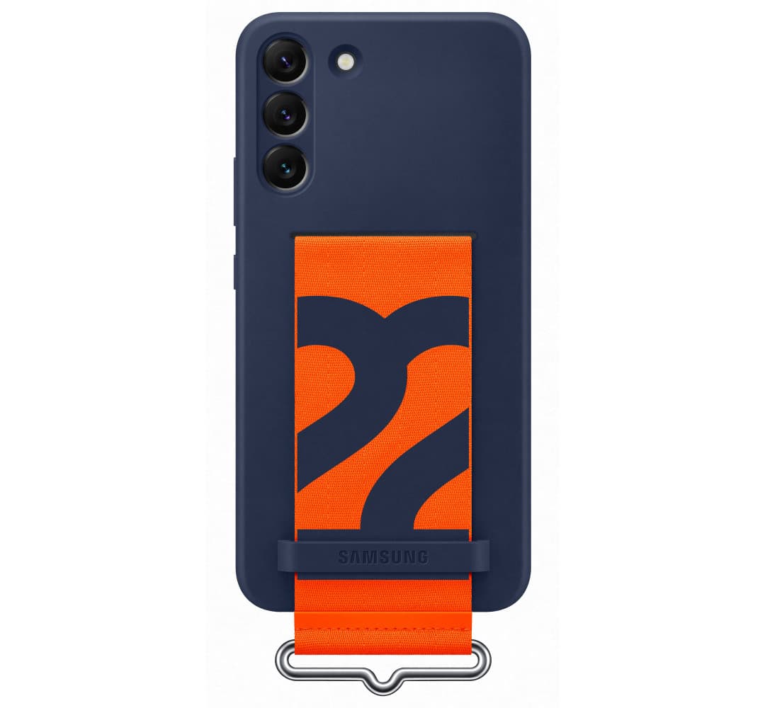 Samsung Galaxy Silicone Cover with strap S22+