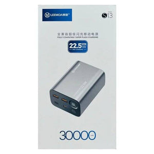 LEEMOA POWER BANK 30000MAH (22.5W/20WPD) AG30