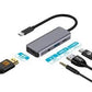 Porodo 4 in 1 hdmi 4k usb-c hub 5gbps data transfer
