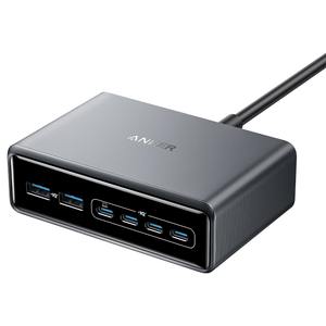Anker prime charger (200w,6 ports,gan)