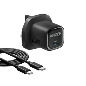 Anker charger 25w compact with usb-c cable