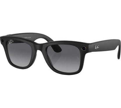 Rayban Meta Wayfarer glasses with camera and open ear audio