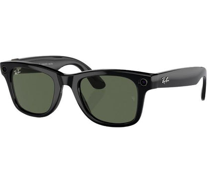 Rayban Meta Wayfarer glasses with camera and open ear audio
