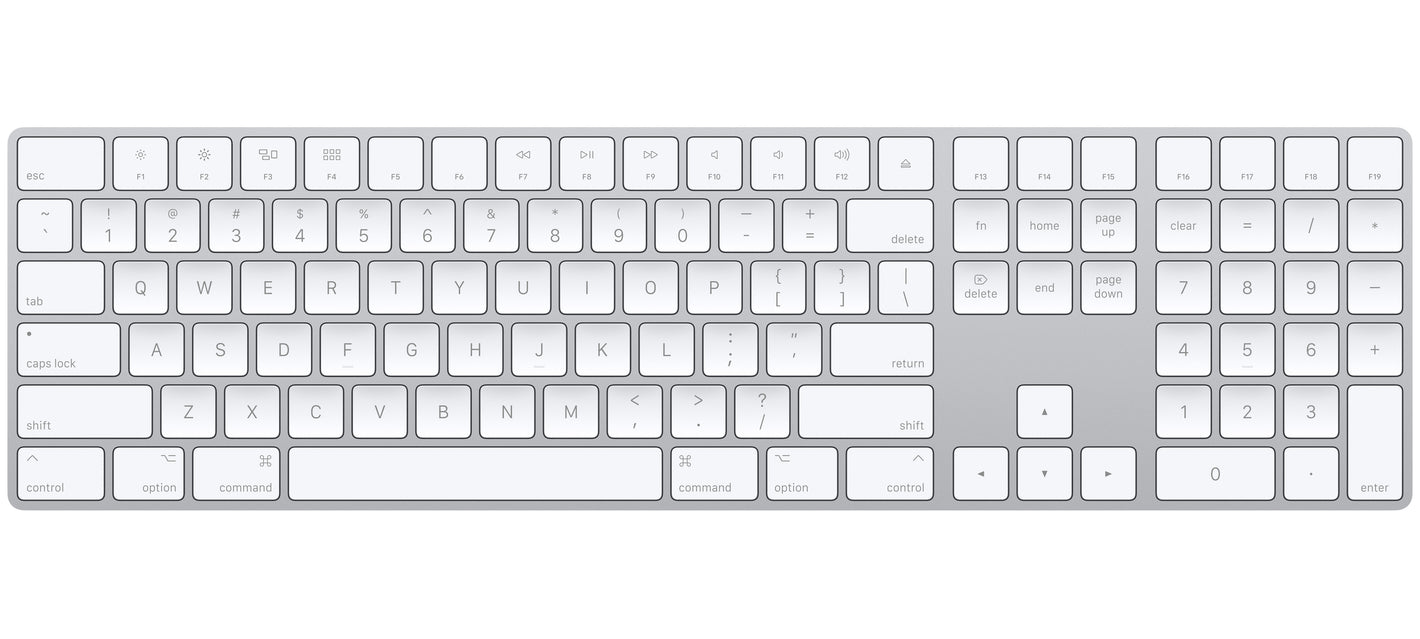 Apple US English Magic Keyboard with Numeric Keypad