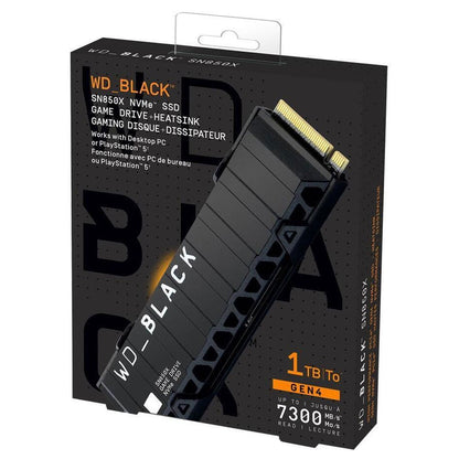 WD-Black SN850X NVMe works With Desktop pc or ps5