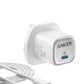 Anker charger 25w compact with usb-c cable