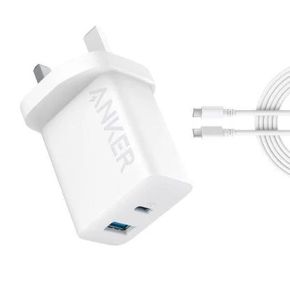 Anker select charger (20w 2-port) with usb-c cable 1.5m