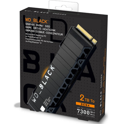 WD-Black SN850X NVMe works With Desktop pc or ps5