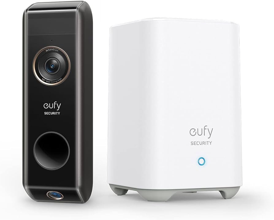 Eufy 2k Full Hd Doorbell Dual Camera Double Security