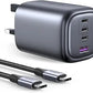 Ugreen Nexode S 100w 4-port gan fast charger (3x usb-c,1x usb-a)