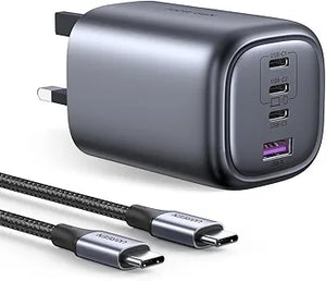 Ugreen Nexode S 100w 4-port gan fast charger (3x usb-c,1x usb-a)