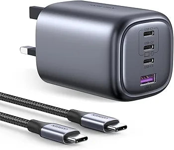 Ugreen Nexode S 100w 4-port gan fast charger (3x usb-c,1x usb-a)