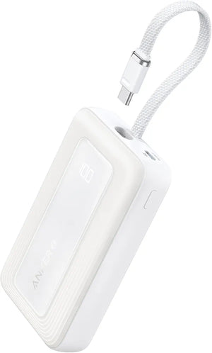 Anker zolo power bank (10k,30w,built in usb-c cable)