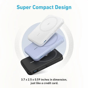 Anker 322 MagGo power bank magnetic and slim with foldable stand