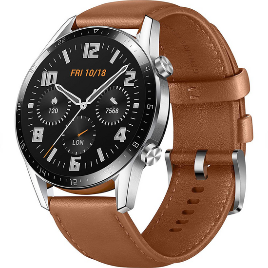 HUAWEI WATCH GT2  42MM BROWN LEATHER