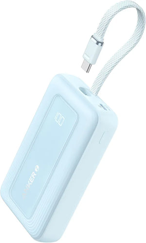 Anker zolo power bank (10k,30w,built in usb-c cable)