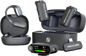 Hollyland Lark Max 2 Wireless Lavalier Microphone System Combo 4-person