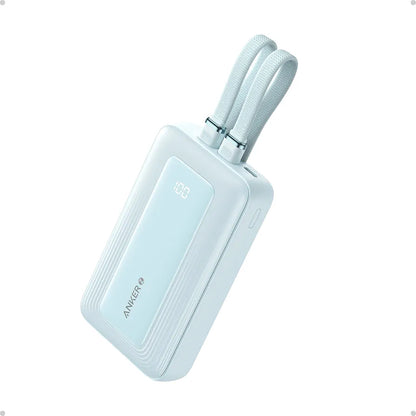 Anker zolo power bank (10k,30w,built in usb-c and lightning cable)