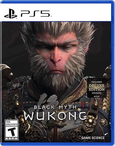 Sony ps5 Cd Black Myth Wukong video games