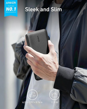 Anker 325 power Bank 20k 15w (2 usb-a 1-usb-c-1 micro)