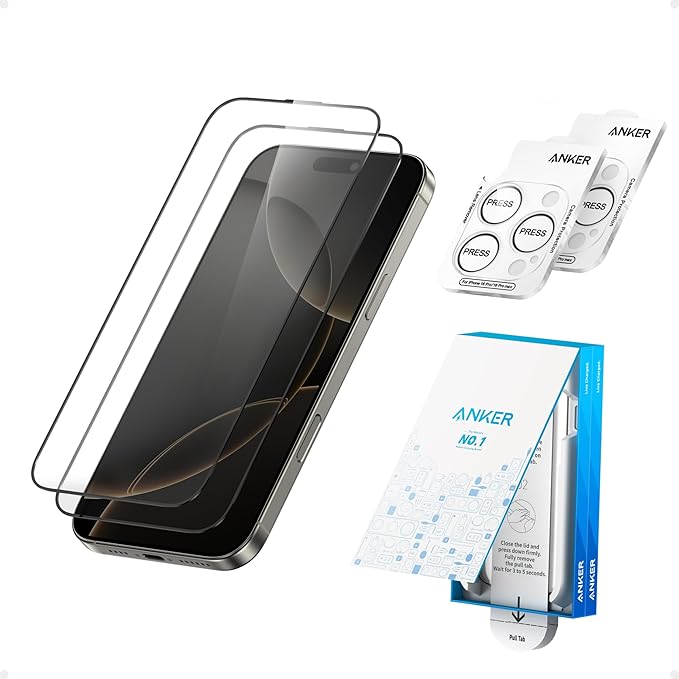 Anker Easy Fit Screen and Camera Lens Protector Kit - Thumbnail 2
