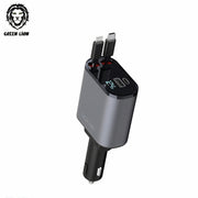 Green lion integrated car charger
