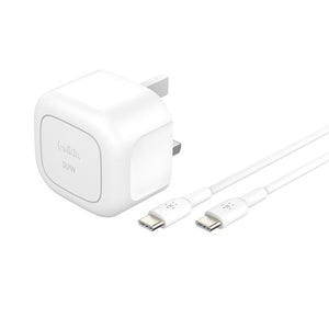 Belkin Boostcharge compact usb-c wall charger + usb-c to usb-c cable