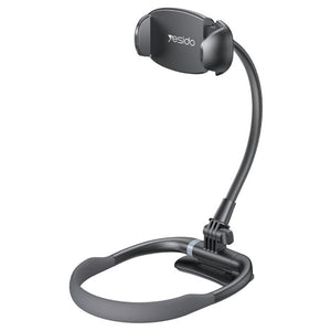 YESIDO LAZY HOLDER LAZY NECK/DESKTOP PHONE HOLDER MOUNT FOR 4.5-6.7 PHONE 360° FREE ROTATION