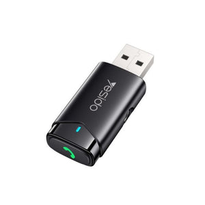 YESIDO USB TRANSMITTER WIRELESS AUX ADAPTER AUDIO TRANSMITTER RECEIVER YAU40