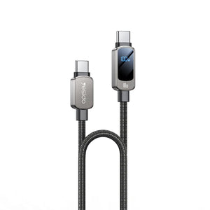 YESIDO CABLE DUAL TYPE-C 100W MAX OUTPUT CA179