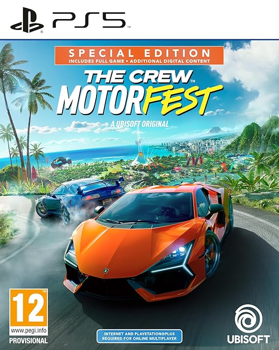 SONY ps5 Cd the Crew Motorfest video game