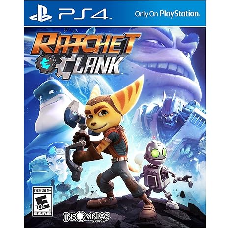 SONY ps4 Cd Ratchet Clank video games