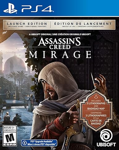 Sony ps4 Cd Assassins Creed Mirage video games