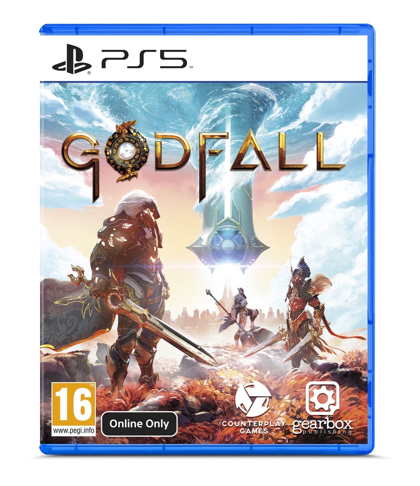 SONY PS5 cd GOD FALL video game