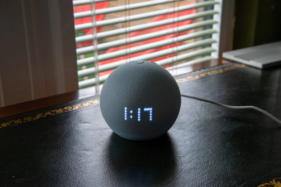 AMAZON ECHO DOT 5TH GENERATION WITH CLOCK LIGHT AMAZON ECHO DOT 5TH GENERATION WITH CLOCK LIGHT