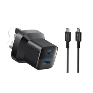 Anker 323 charger 33w Dual-Device charger with usb-c Cable