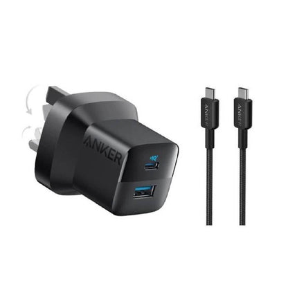 Anker 323 charger 33w Dual-Device charger with usb-c Cable
