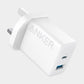 Anker select charger (20w 2-port) with usb-c cable 1.5m