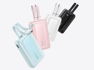 Anker zolo power bank (10k,30w,built in usb-c and lightning cable)