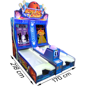 Bowling champ machine 2 players 2025