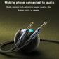YESIDO AUDIO CABLE DUAL 3.5MM AUX CABLE WITH HD CALL MALE TO MALE YAU43 l